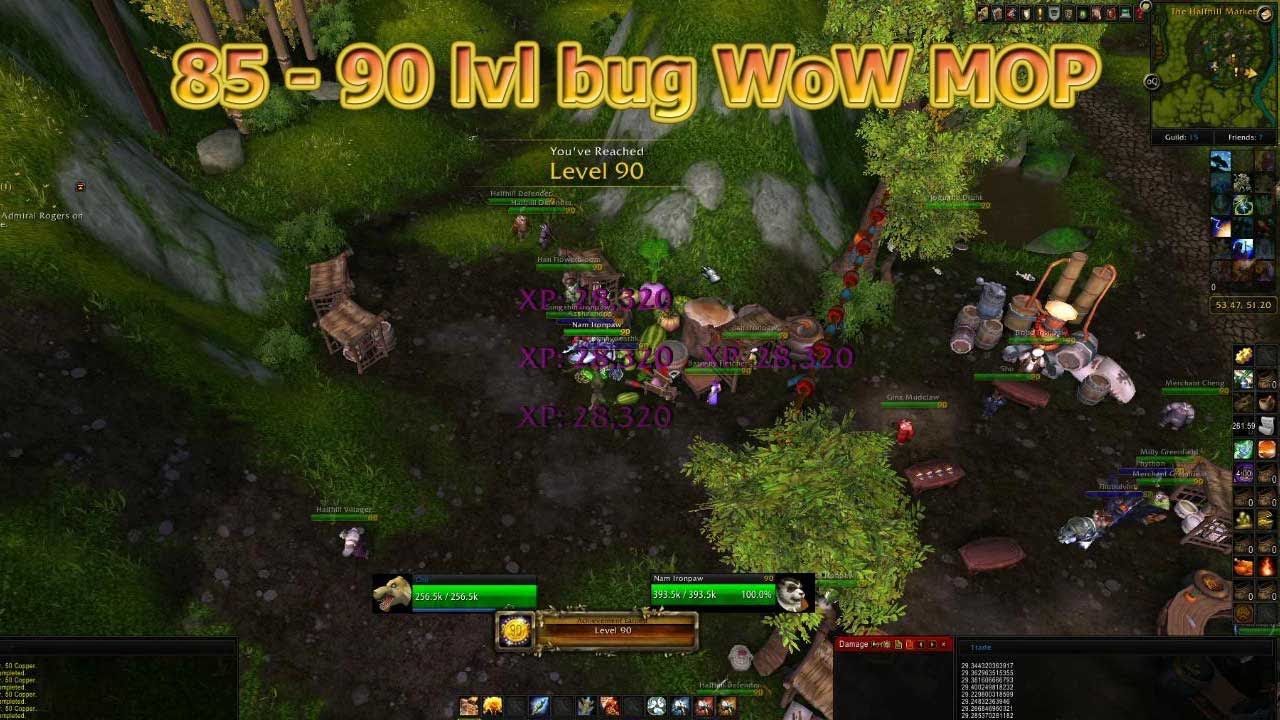 Быстрая прокачка wow 85 - 90 за 7 минут World Of Warcraft