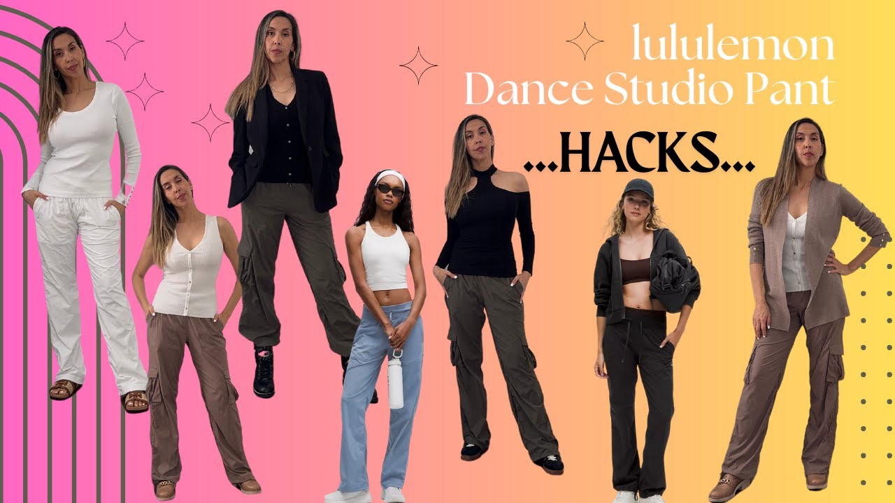 lululemon Dance Studio Pant Fashion Hacks - Mix and Match