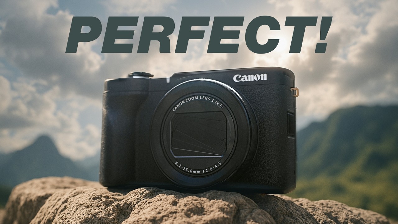 Canon’s New Camera Is PERFECT for Vlogging! (PowerShot V1)