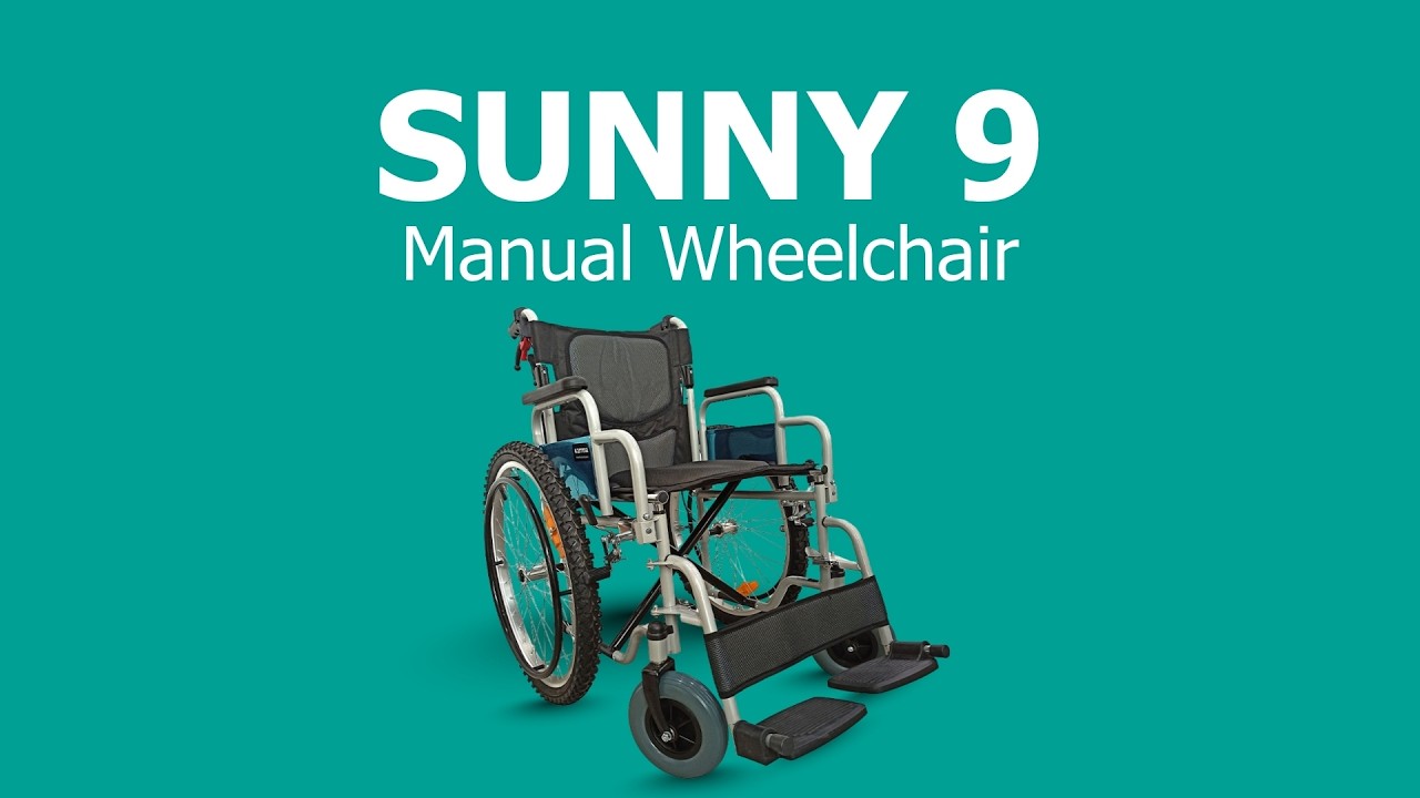 Sunny 9 | Steel Foldable Manual Wheelchair | Karma Silverlife
