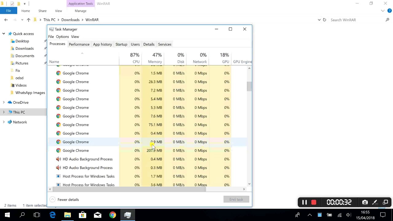 Applications appearing as 0KB (Solution)