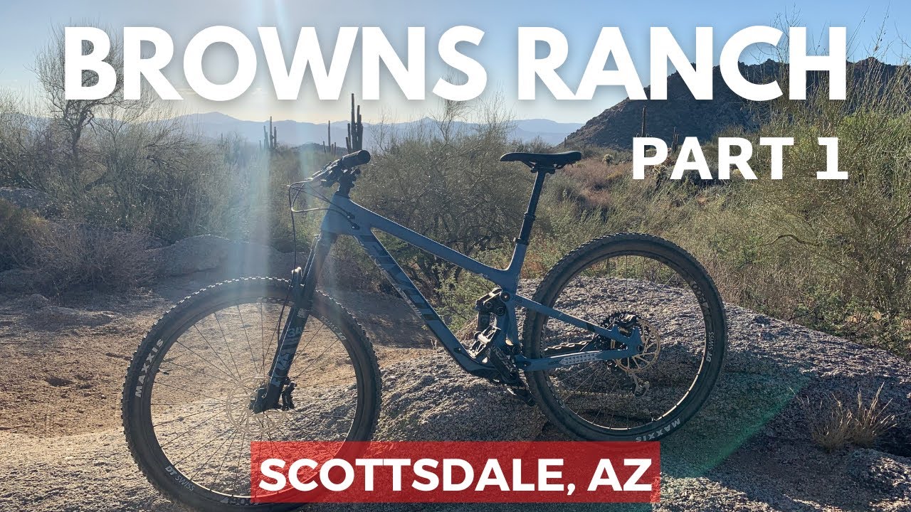 Browns Ranch Bike Day - Part 1 [4k] Scottsdale AZ | Pivot Trail 429