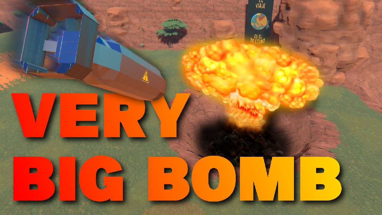 Using an Enormous Bomb to Disintegrate Builds - Trailmakers