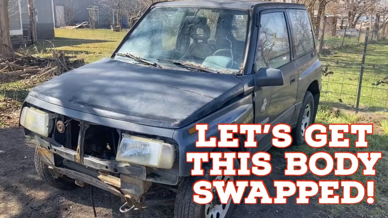 Swapping the Body of My Geo Tracker PART 1