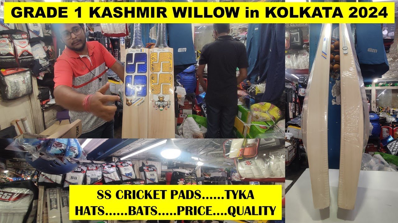 Kashmir Willow Cricket Bats Grade 1- Kolkata Maidan 2024