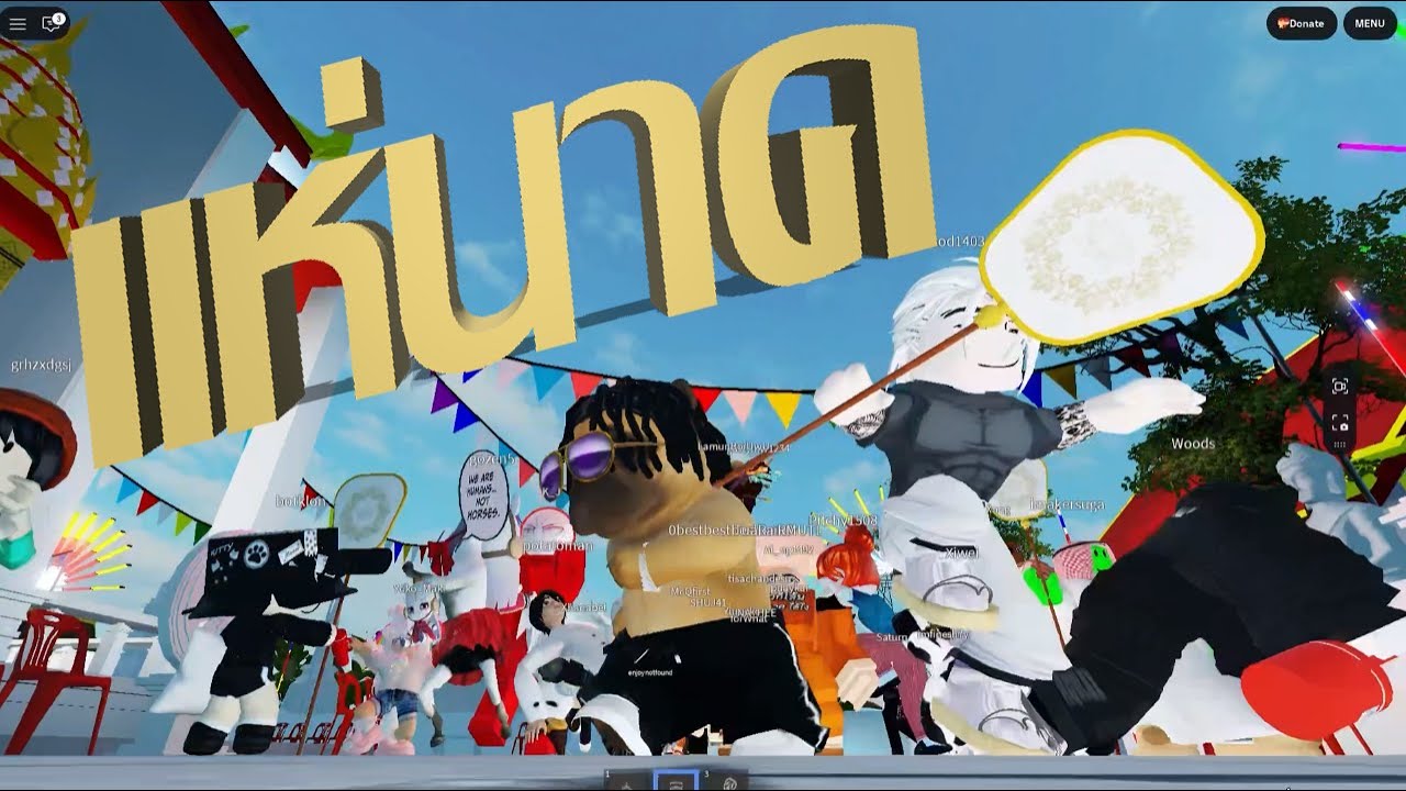 ใครบวชไม่รู้ นี่มารำอย่างเดียว | Roblox แห่นาค HAE NAKH