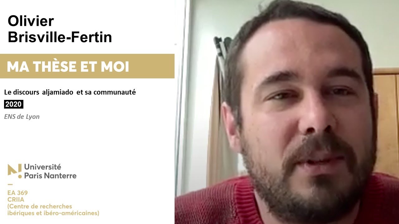 206. Olivier Brisville-Fertin parle de sa thèse