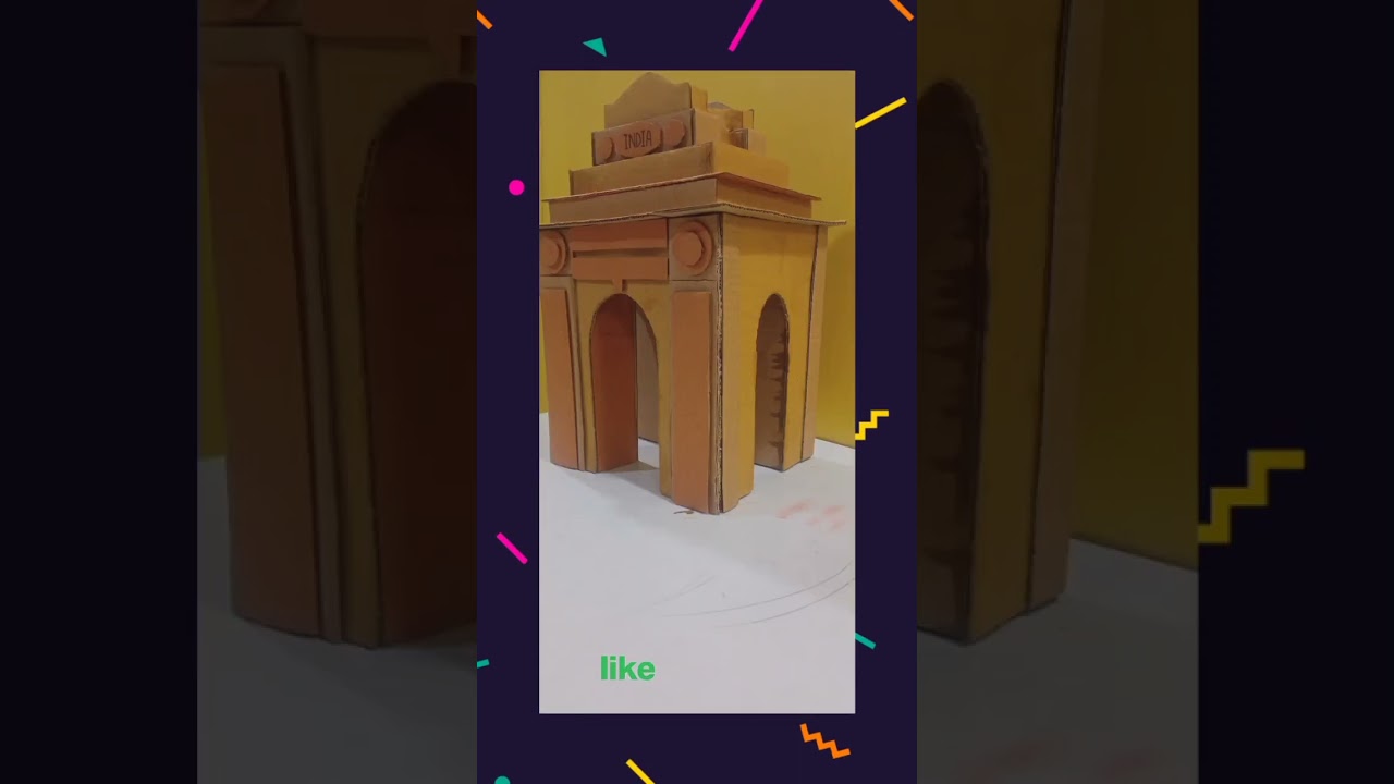 india gate model|#3dmodel #indiagate