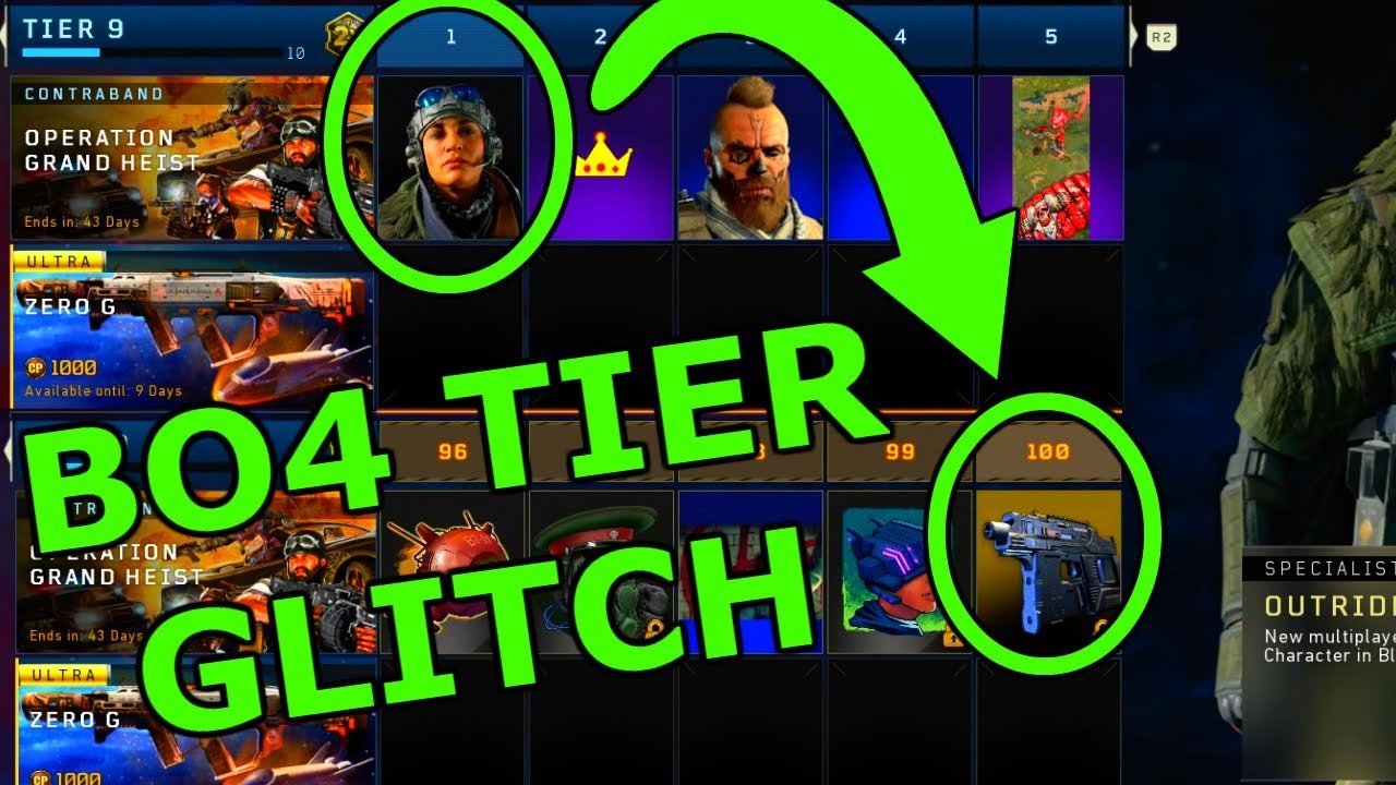 TIER GLITCH BO4! BO4 GLITCHES! BO4 TIER GLITCH! BO4 HOW TO TIER UP FAST! GLITCH BLACK OPS 4!