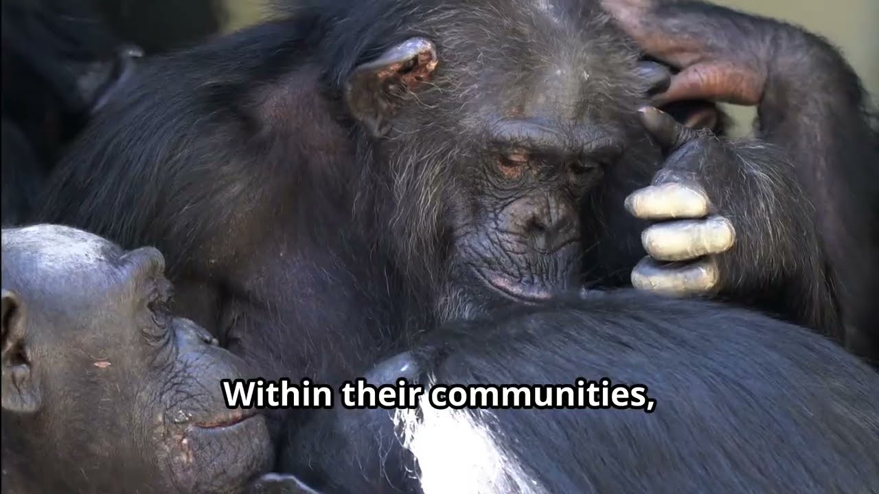 Smarter Than You Think? Chimpanzee Facts You Didn’t Know!🐒🐒🐒#chimpanzee #wildlife #naturelovers