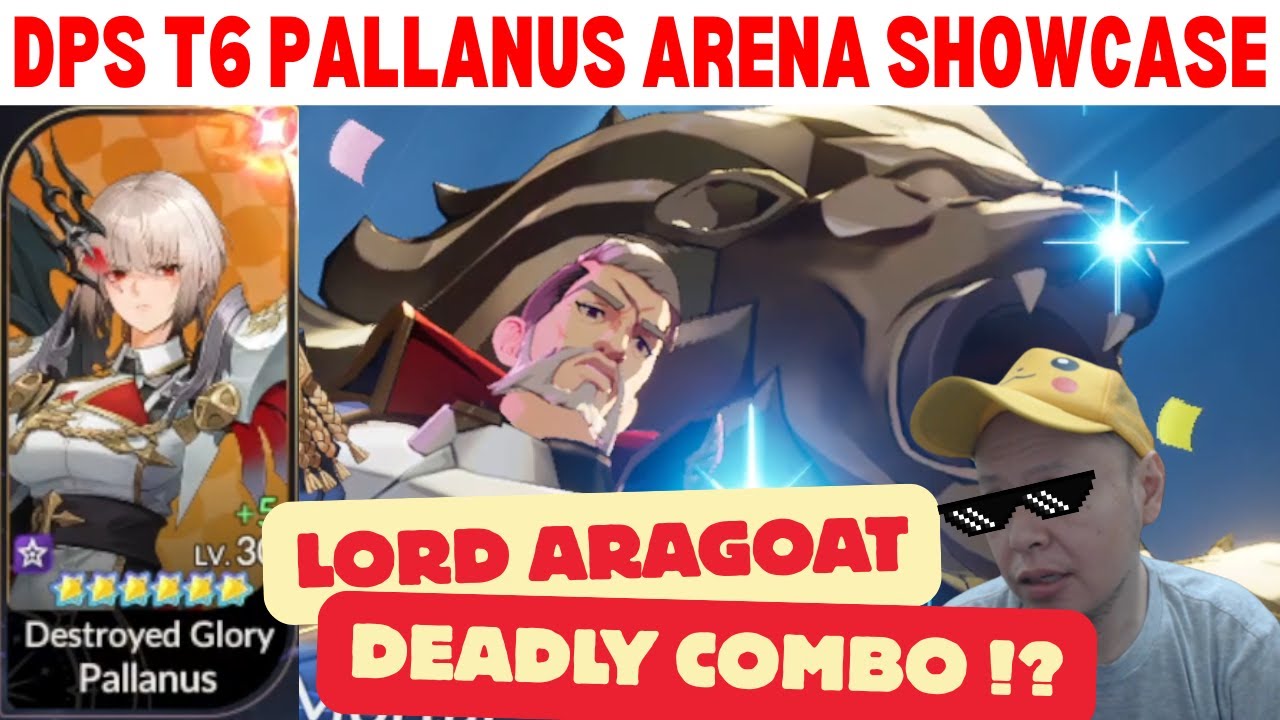 T6 Pallanus + Aragon DEADLY COMBO Arena Showcase (Seven Knights Rebirth)