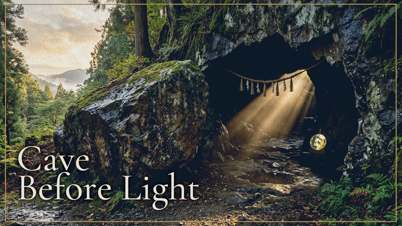 Sleep Story for Deep Rest | The Cave Before Light (Amaterasu)