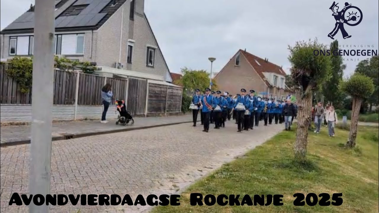 Muziekvereniging Ons Genoegen Rockanje | Avondvierdaagse Rockanje 2025