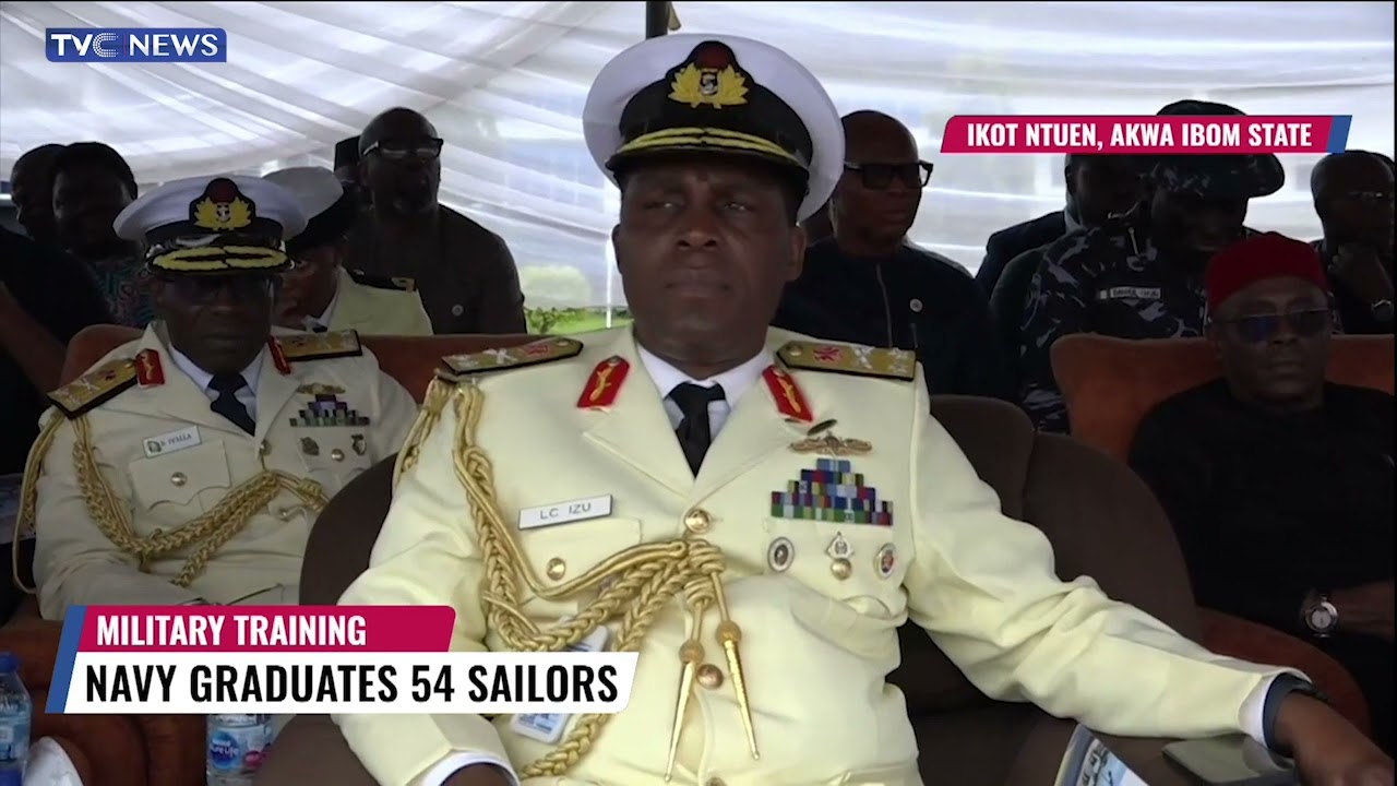 Nigerian Navy Graduates 54 Sailors In Akwa Ibom