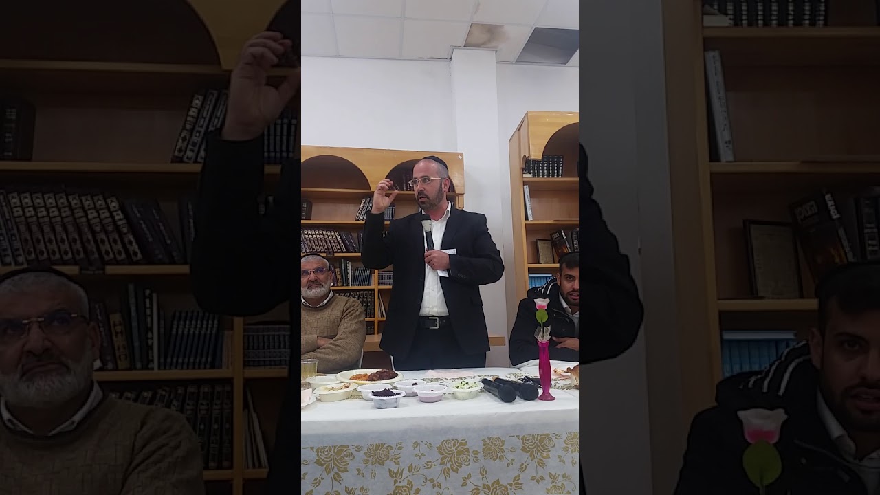 הרב יוסף חיים הכהן דרשה לשבע ברכות לזוג שלומי ושני טיירי