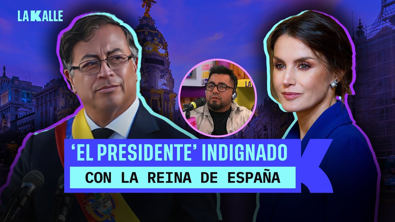 ¿Rechazado por la Reina? 💔Petro no se quedó callado y le respondió a la REINA DE ESPAÑA el desplante