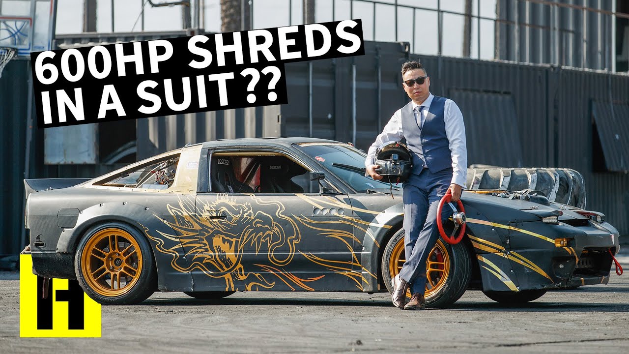 Garage Built 600hp 240sx, Man in a Suit Sets the New Standard. Insanity line.