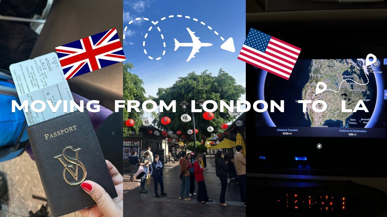 MOVING FROM LONDON TO LA✈️🌴 | moving, USC, trader joes, dtla, little tokyo, century city mall💖