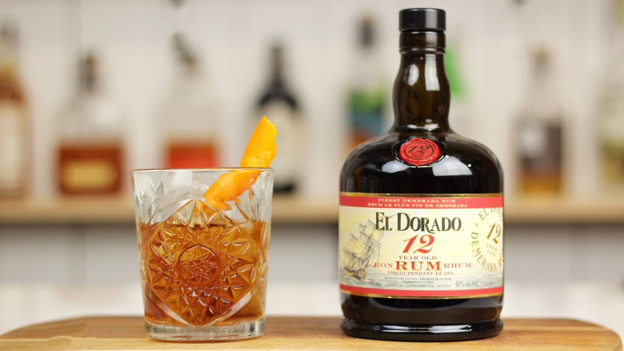 Maple Rum Old Fashioned with El Dorado 12