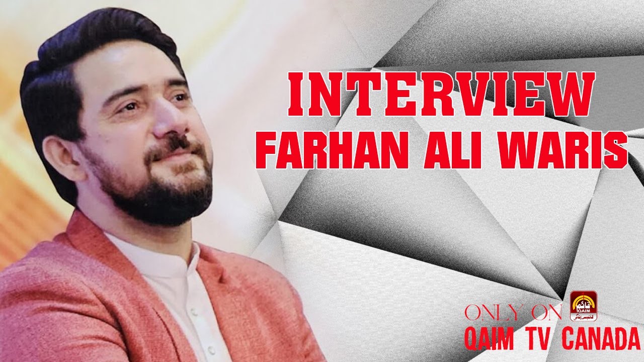 EXCLUSIVE INTERVIEW WITH #FARHANALIWARIS PROGRAM BAYAZ-E-MASSOMEN(AS)HOST #HASSANAYAZ EP-1 PART-1