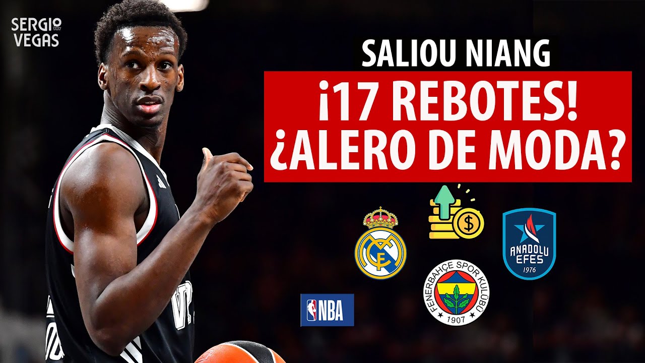 REAL MADRID, el CAMPE&Oacute;N EUROLIGA y EFES lo QUIEREN: &iquest;QUI&Eacute;N ES SALIOU NIANG? &iquest;MEJOR DEFENSOR EUROPEO?