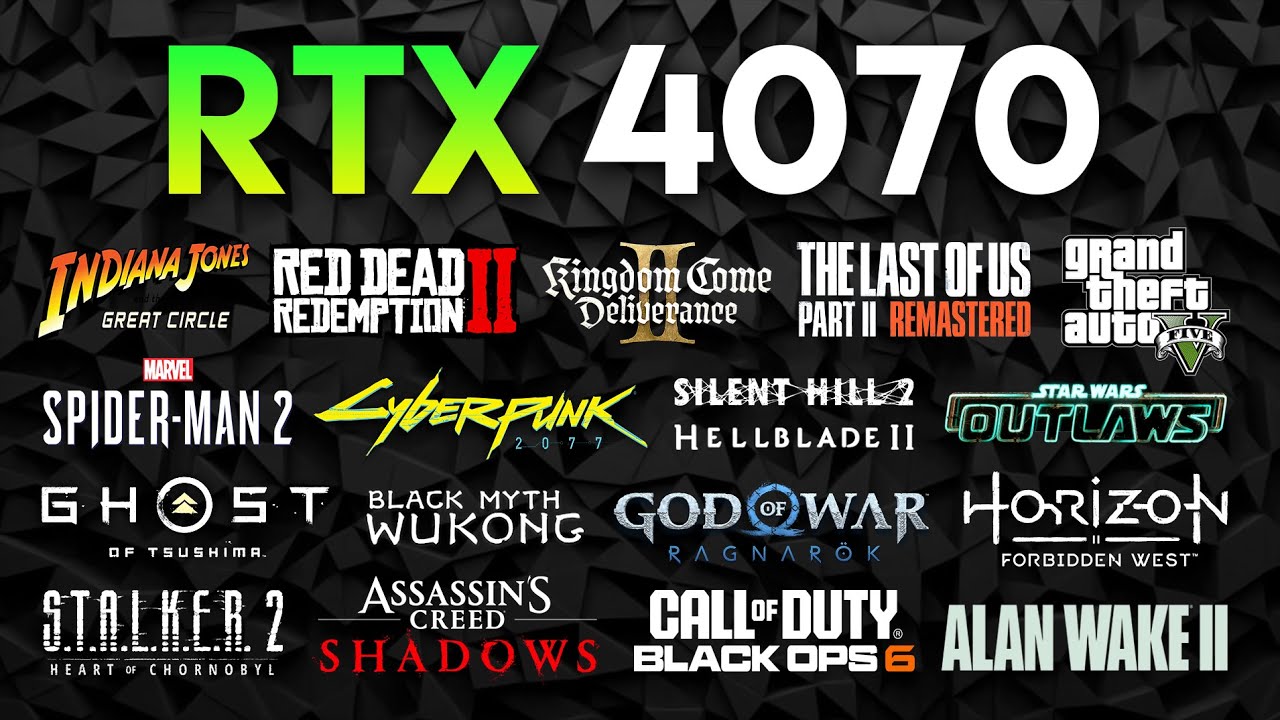 4K Gaming on RTX 4070 | 20 Games Tested 2025 #pcgamepasspartner