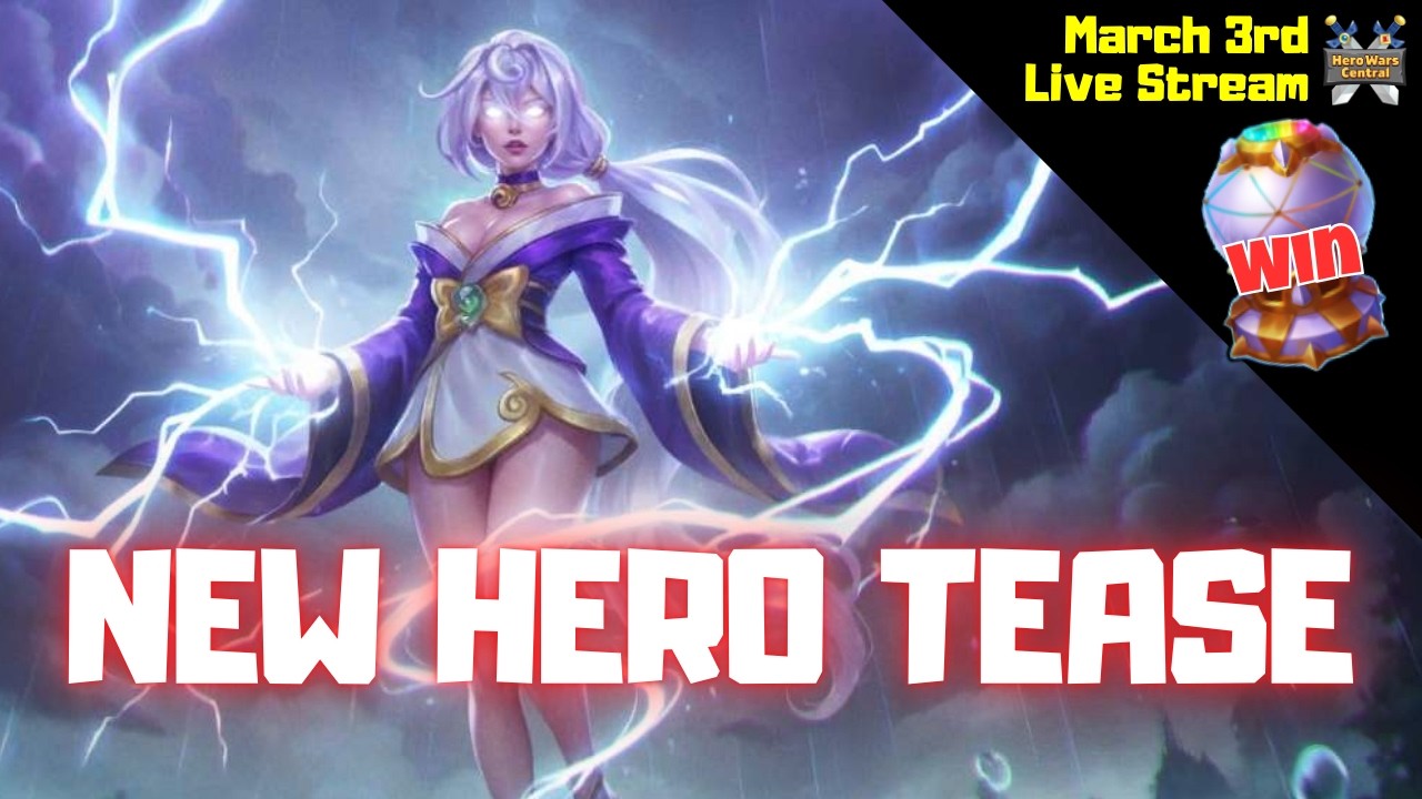 New Hero for March Teased?