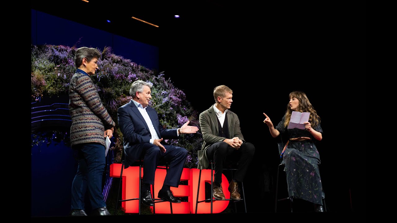 Climate activist challenges Shell CEO on stage at TED Conference