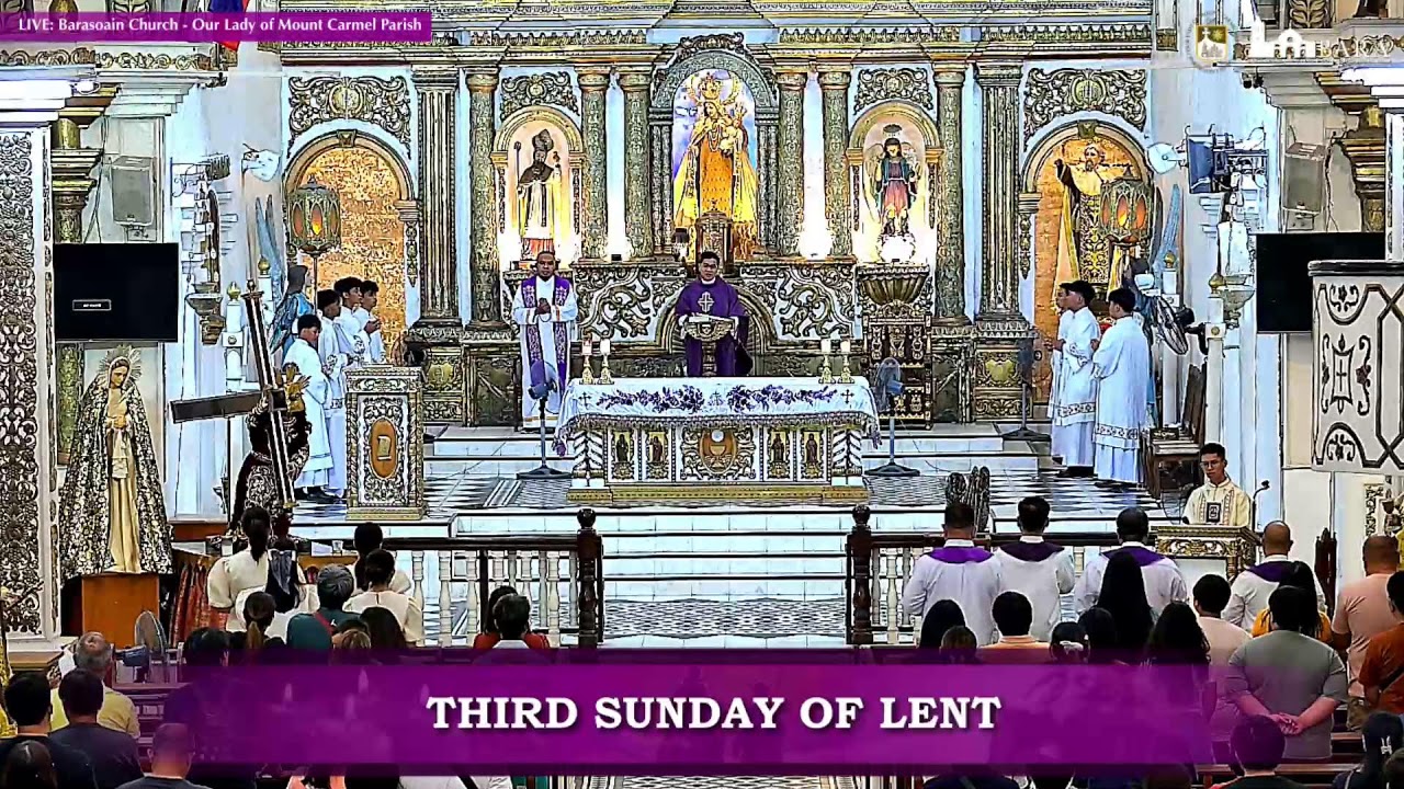 #𝗠𝗜𝗦𝗔𝗕𝗮𝗿𝗮𝘀𝗼𝗮𝗶𝗻 live from Our Lady of Mount Carmel Parish - Barasoain Church | 6:15 P.M.