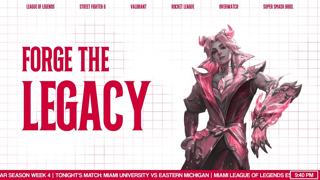 Miami University Varsity League of Legends (3-3) vs Eastern Michigan (4-1) | ESC | 3 Min Delay