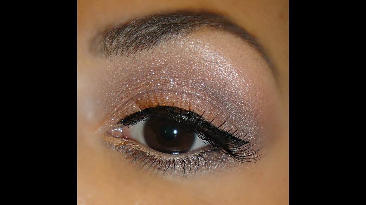 Glittery Natural Eye Shadow Using Sonia Kashuk