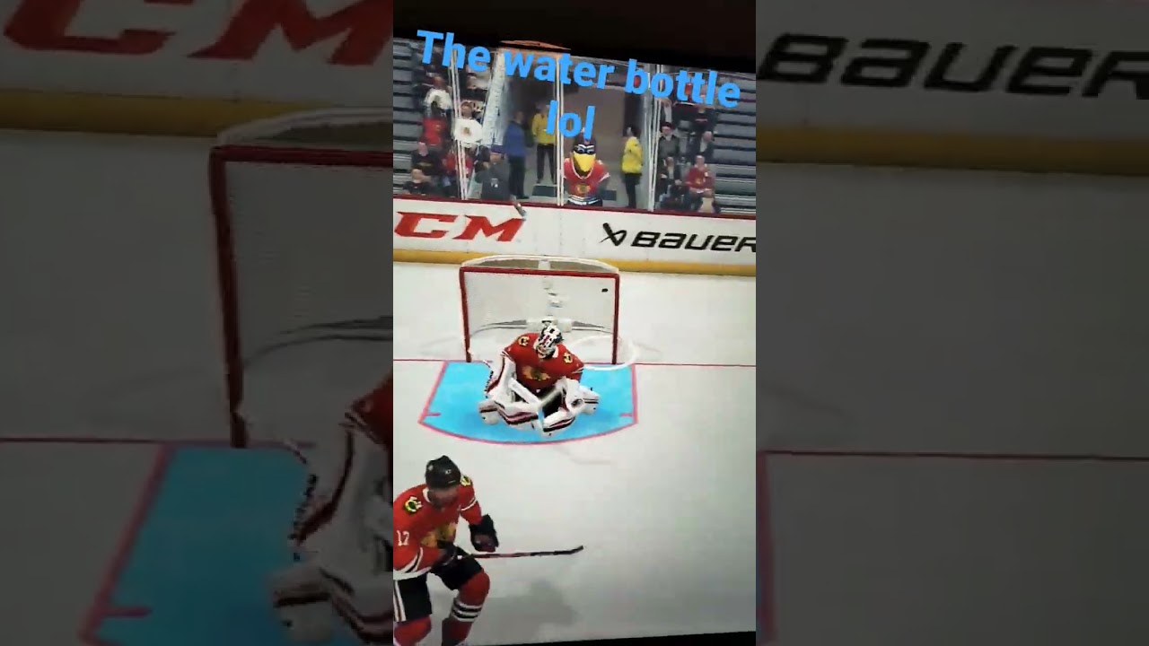 NHL 22 water bottle