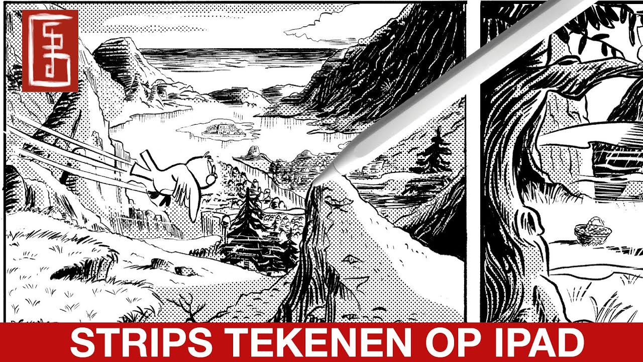 Strips tekenen in Procreate Kwab en het refrigeraat