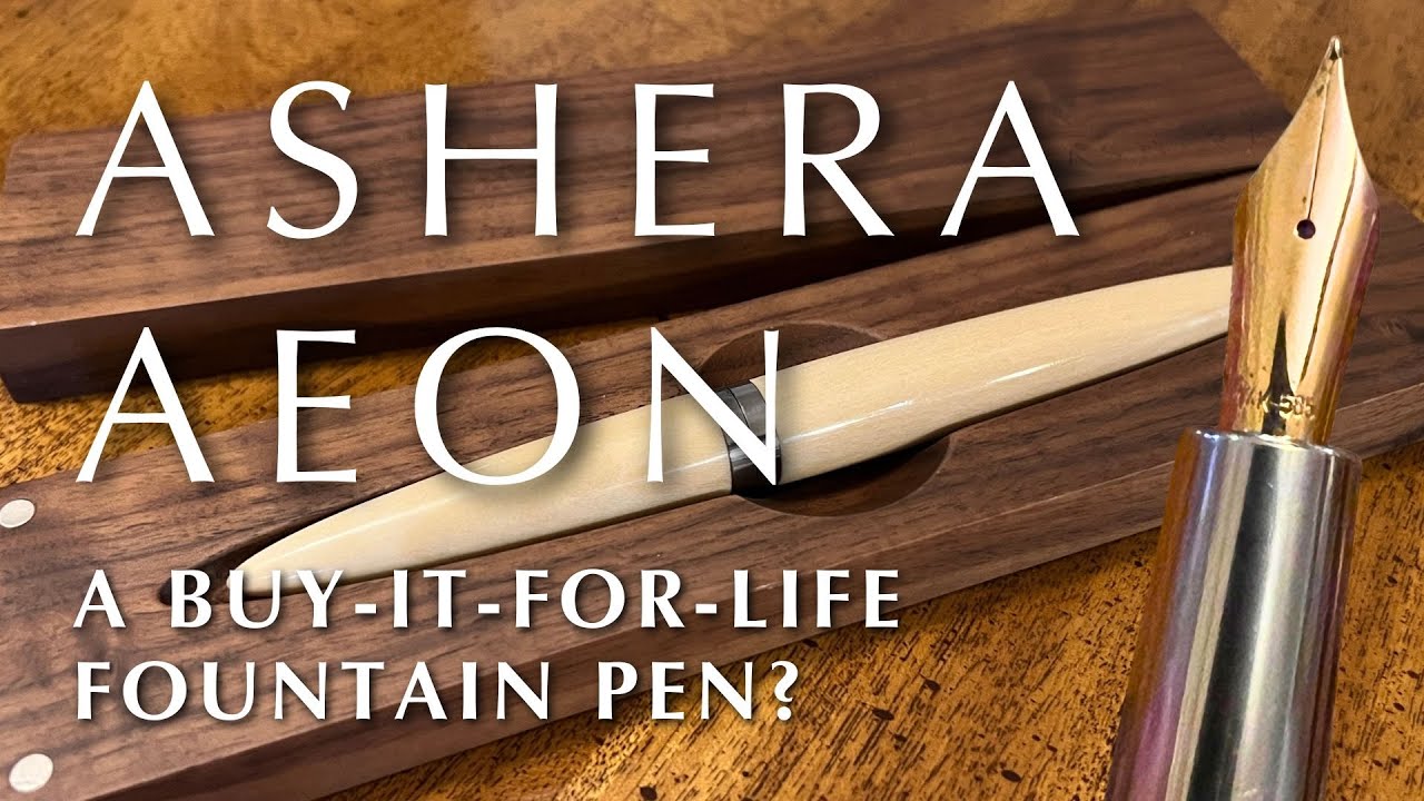 Ashera Aeon Fountain Pen in Holly | Buy It For Life