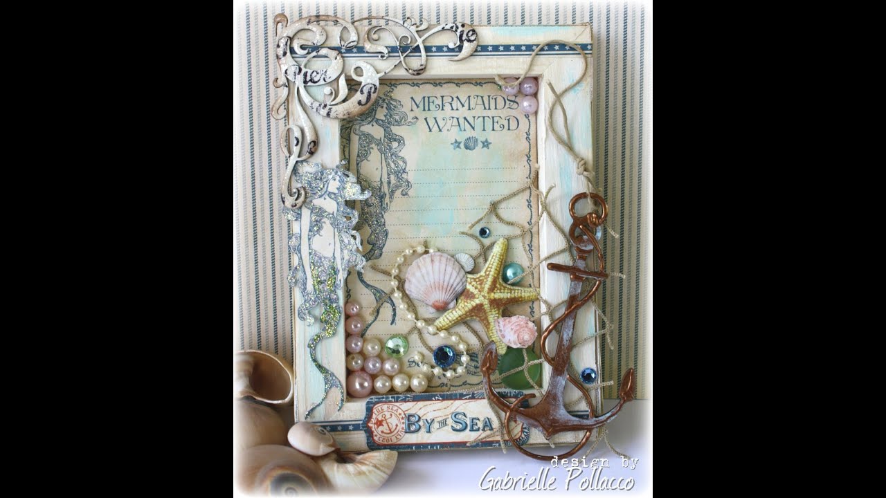 Mixed Media Cottage Canvas Tutorial