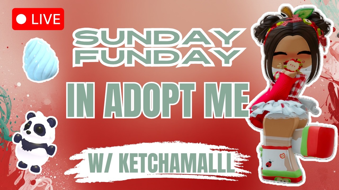 Live 🔴 | Sunday Funday in #adoptme 🤩