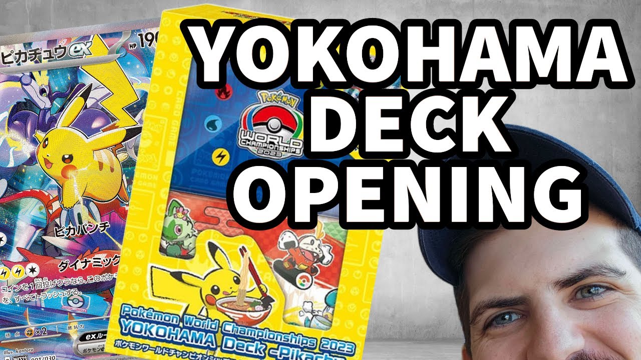 2023 Championship Deck Opening! Pokemon Worlds Yokohama!