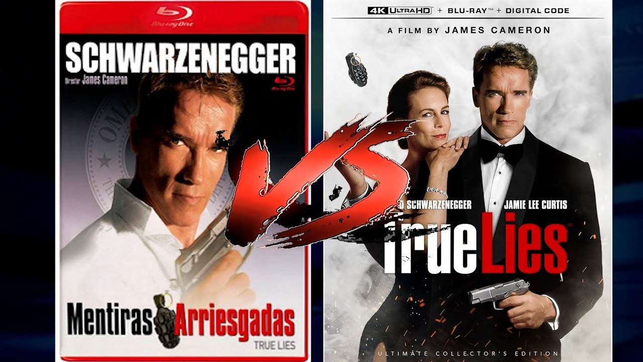 True Lies 4K Ultra HD vs Spanish Bootleg Bluray (Comparison Only)