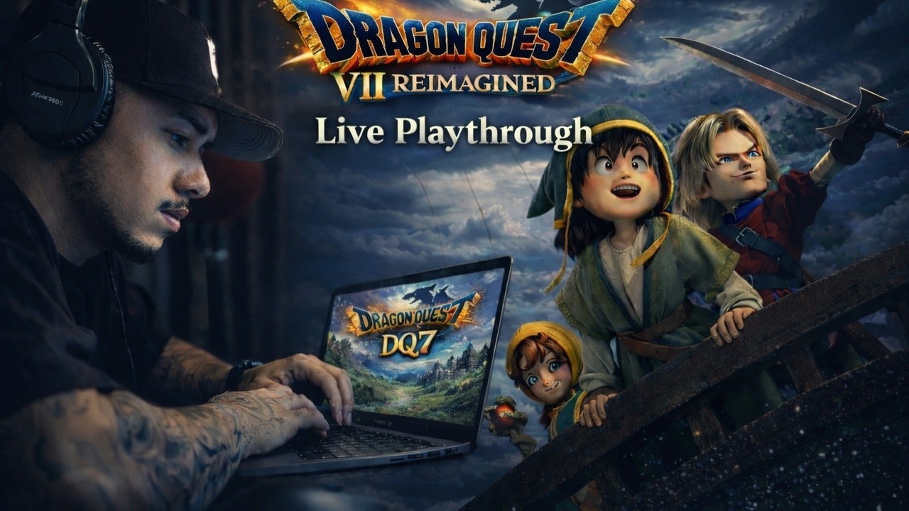 Dragon Quest VII Reimagined 🔴 LIVE | Continuing the Journey