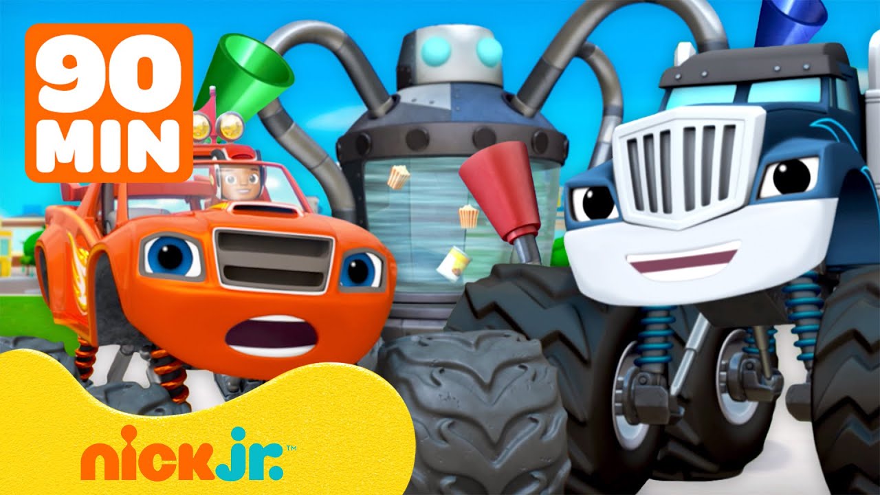 Crusher baut Roboter, um zu BETRÜGEN! | 90 MINUTEN | Nick Jr. Deutschland