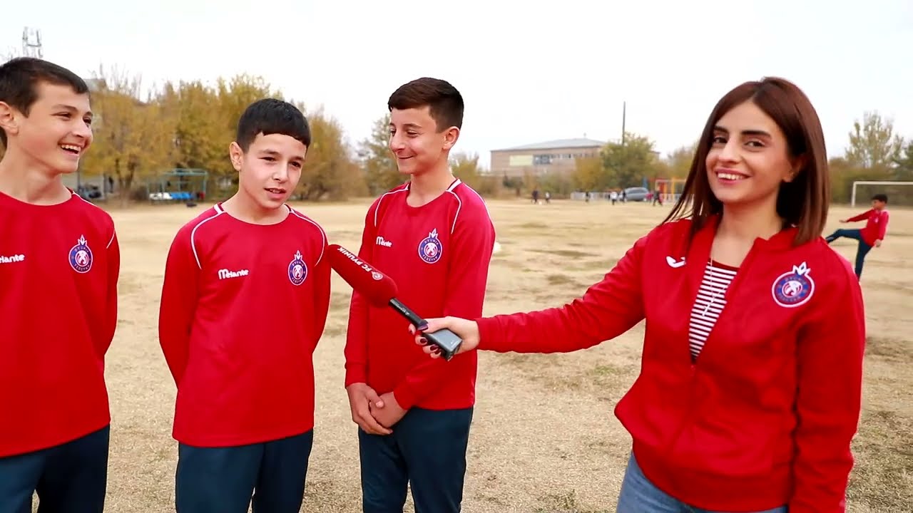 Travel to Pyunik's Mrgashat branch. the training centre and the local youngsters