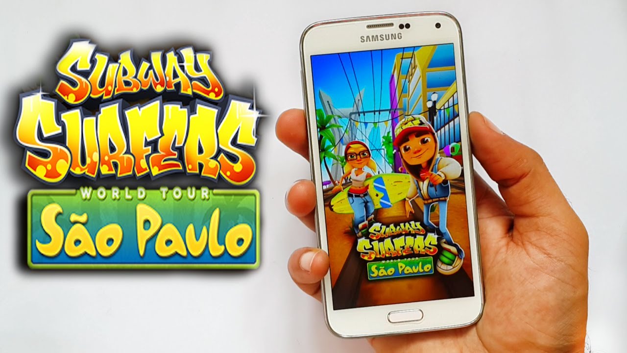 Subway Surfers São Paulo Gameplay Samsung Galaxy S5 Android & iOS HD