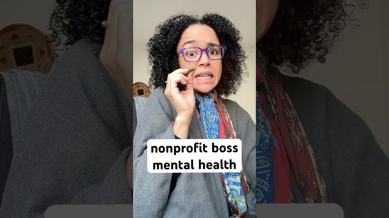 nonprofit boss on mental health