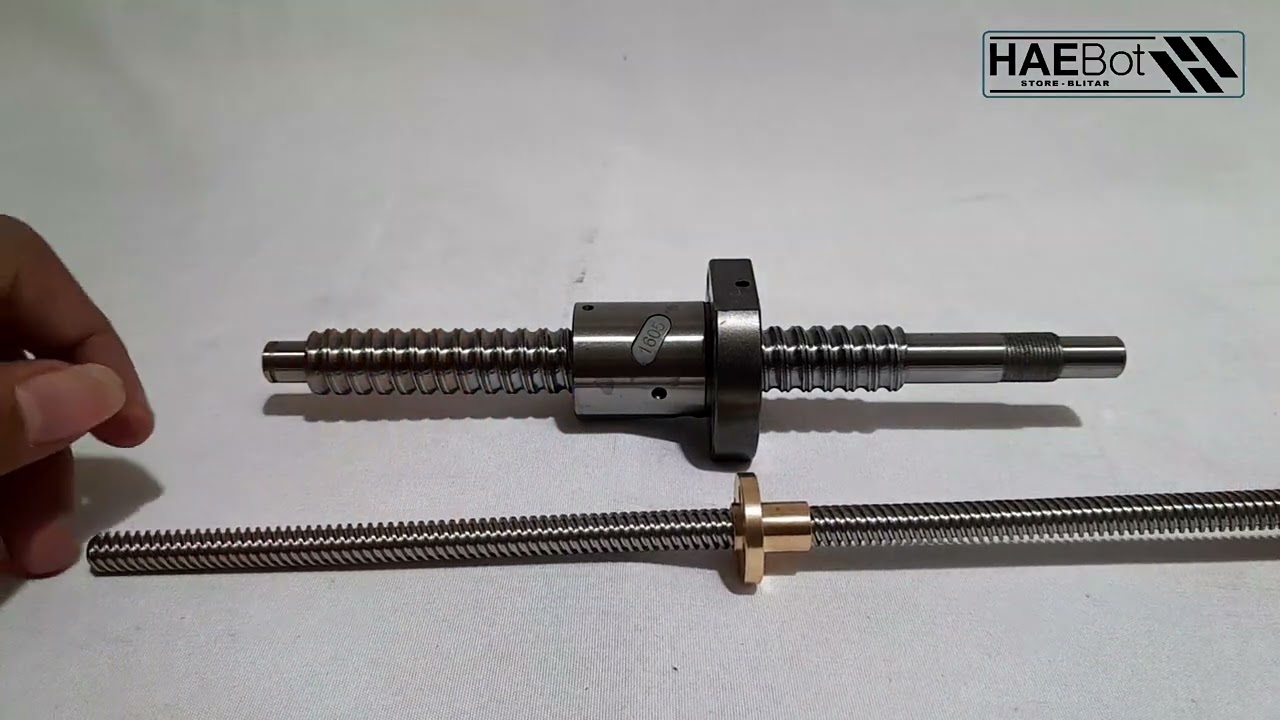Apa itu dan Apa sih perbedaaan Leadscrew dan Ballscrew ?