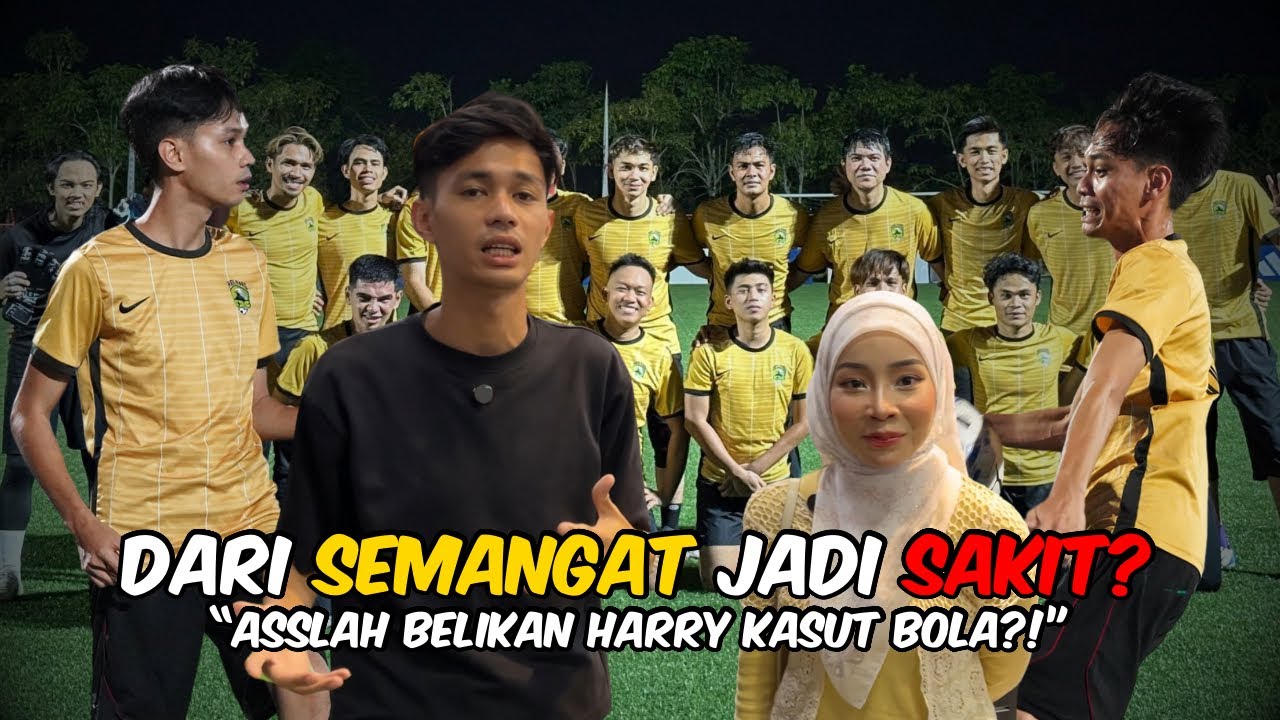 ASSLAH BELIKAN HARRY KASUT BOLA BARU?! DARI SEMANGAT JADI SAKIT?! ASSLAH SUPPORT HARRY MAIN BOLA?!