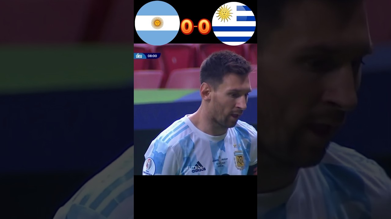 Argentina vs Uruguay 1-0 ● Leo Messi 🇦🇷✨🏆 