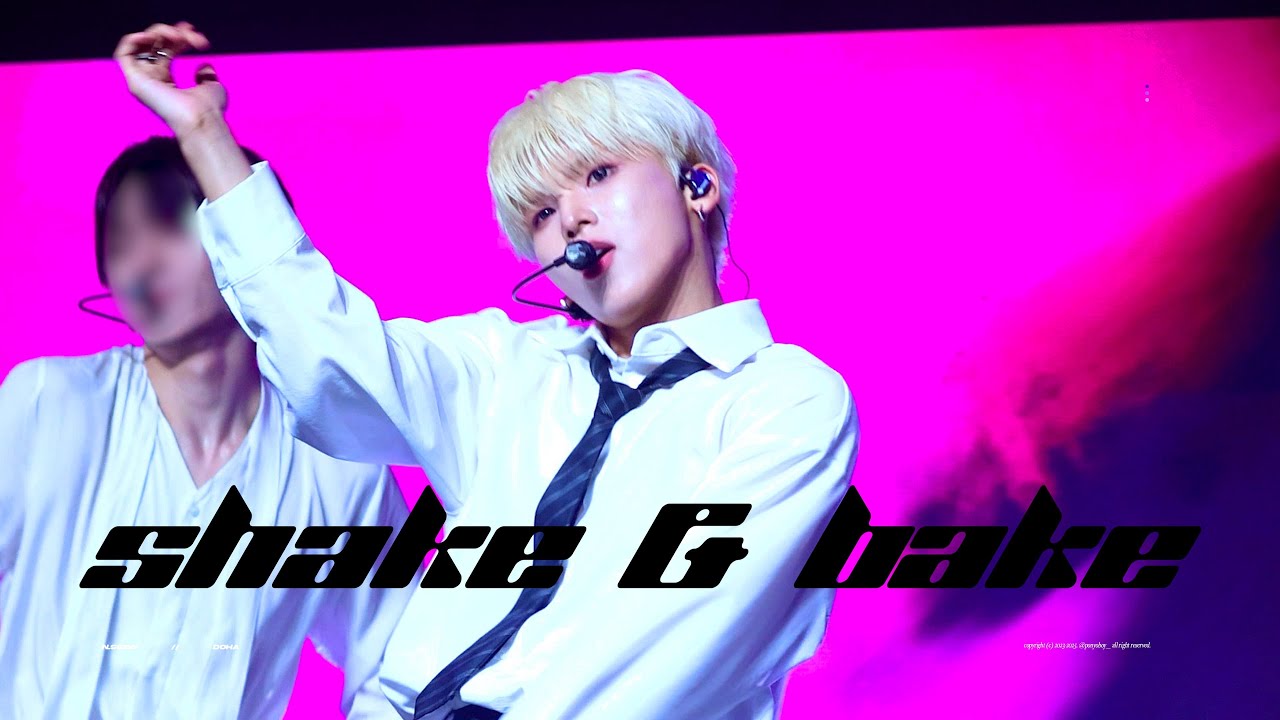 [4K] 250802 엔싸인 도하 - SHAKE & BAKE (SHAKE & BAKE) n.SSign DOHA focus cam @ 2주년 팬미팅 '2&SSign'