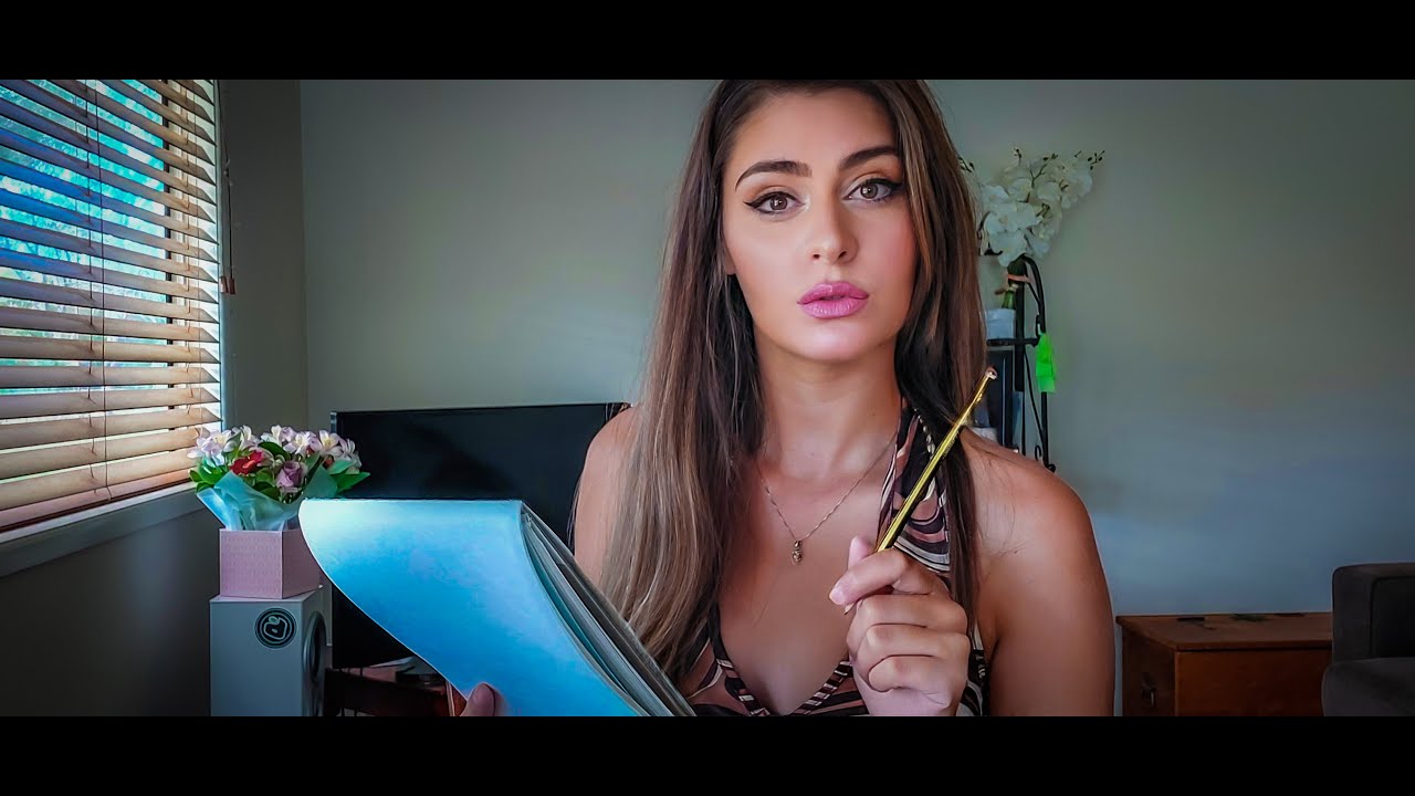 HAI DETTO RITRATTO? 👩🏼‍🎨🎨 ASMR ITA | ROLEPLAY, SOFT SPOKEN, WHISPERING