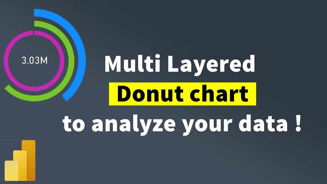 Создайте потрясающую многослойную кольцевую диаграмму в PowerBI | MiTutorials