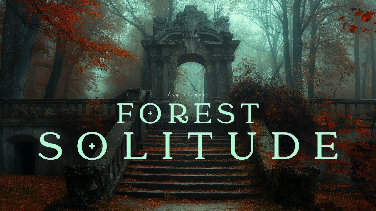 Dark Academia - Dark Misty Autumn Forest - Melancholic Piano Playlist Music to Study⋆Read⋆Relax